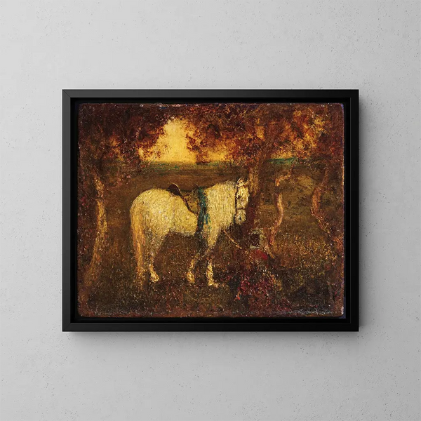 Repos du soir - Albert Pinkham Ryder — framed artwork on a wall