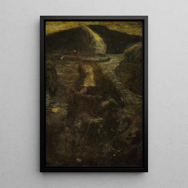 Chanson passagère - Albert Pinkham Ryder — framed artwork on a wall