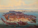 Een panoramisch uitzicht op Venetië - Albert Rieger — weergave van het kunstwerk