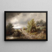 Storm Imminent - Albert Rieger — framed artwork on a wall