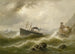 Station Lhootse aan de Noordzee - Albert Rieger — weergave van het kunstwerk