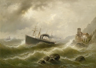 Albert Rieger - Lhootse Station an der Nordsee.webp