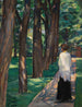 Lady in the Park - Albert Weisgerber — artwork view