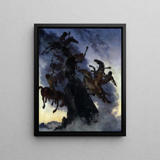 Albert Welti - Riders in the Mist.webp