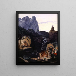 Albert Welti - The Three Hermits.webp
