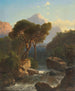 Landschap van de Zuidelijke Bergen - Albert Zimmermann — weergave van het kunstwerk