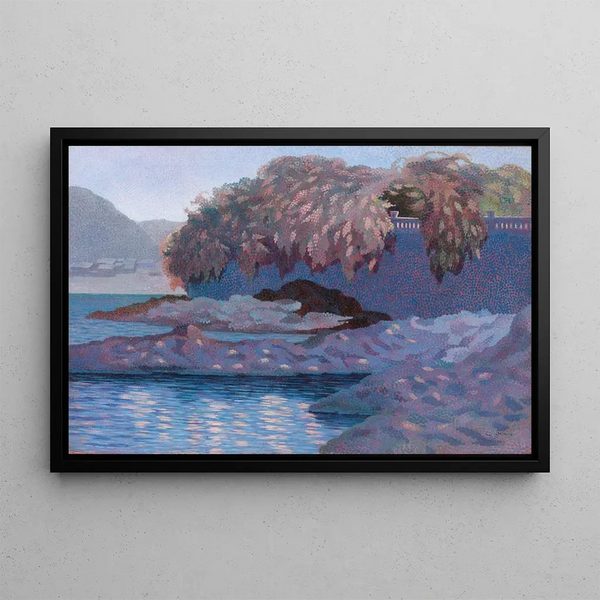 Alberto Bonomi - A Lake at Dusk.webp