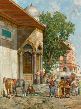 Alberto Pasini - By the Fountain.webp