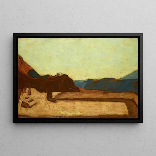 Albin Egger Lienz - Am Kalvarienberg In Bozen.webp