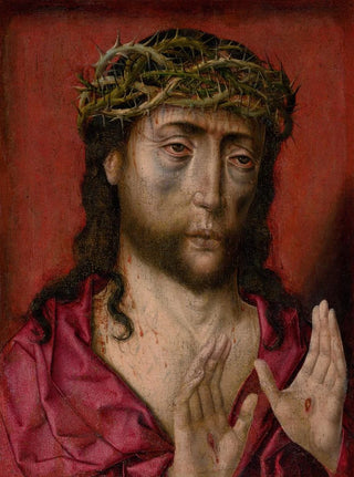 Albrecht Bouts - Christ with the Crown of Thorns Tortured Christ.webp