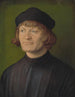 portret van een geestelijke Johann Dorsch - Albrecht Dürer — weergave van het kunstwerk