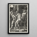 De Flagellatie - Albrecht Dürer — ingelijst kunstwerk aan de muur