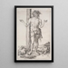 Reproductie van het schilderij L'Homme de douleurs debout avec les mains levées - Albrecht Dürer