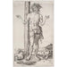 Reproductie van het schilderij L'Homme de douleurs debout avec les mains levées - Albrecht Dürer