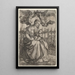 Reproductie van het schilderij De gekroonde Maagd door twee engelen - Albrecht Dürer