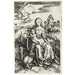 De Maagd en het Kind met een aap - Albrecht Dürer — weergave van het kunstwerk