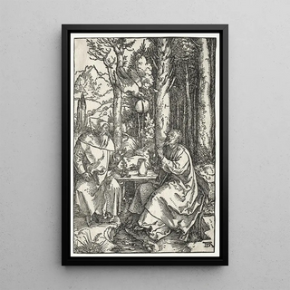 Albrecht Drer - The Visit of St Anthony to St Paul the Hermit.webp