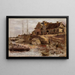 van Port à Solec esquisse - Aleksander Gierymski — ingelijst kunstwerk aan de muur