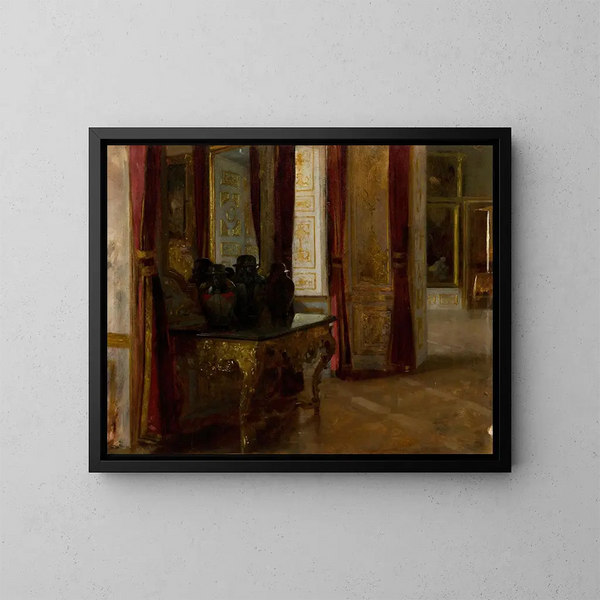 Interior Painting - Aleksander Gierymski — framed artwork on a wall