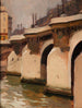 Pont Neuf in Parijs - Aleksander Gierymski — weergave van het kunstwerk