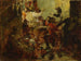 Schets van een taverne in Rome - Aleksander Gierymski — weergave van het kunstwerk
