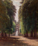 Villa Torlonia in Frascati - Aleksander Gierymski — weergave van het kunstwerk