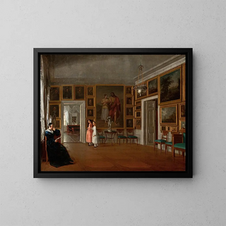 Aleksander Kokular - Interior of the living room in the artists house.webp