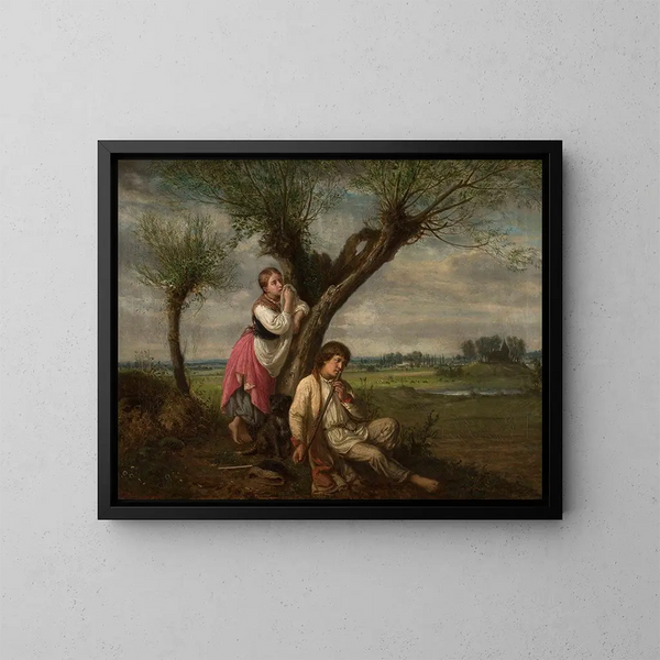 Spring Painting - Aleksander Kotsis — framed artwork on a wall