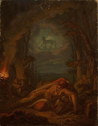 Aleksander Lesser - Dream of Gediminas about the Iron Wolf.webp