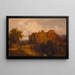 Landschap uitzicht op Ardea - Alessandro Castelli — ingelijst kunstwerk aan de muur