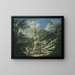 Het Doopsel van Christus - Alessandro Magnasco — ingelijst kunstwerk aan de muur