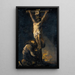 Reproductie van het schilderij La Crucifixion - Alessandro Magnasco