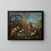 De Getemde Ekster - Alessandro Magnasco — ingelijst kunstwerk aan de muur