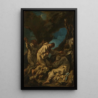 Alessandro Magnasco - Three Camaldolese Monks in Ecstatic Prayer.webp