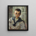 Portret van Giorgio, zoon van Angelo Balbi - Alessandro Milesi — ingelijst kunstwerk aan de muur