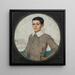 Alexander Saitzoff, broer van Vera Saitzoff - Franz von Stuck — ingelijst kunstwerk aan de muur