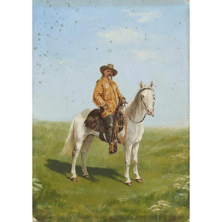 Alexander Amandus von Wahl - Boer Leader on a White Horse.webp