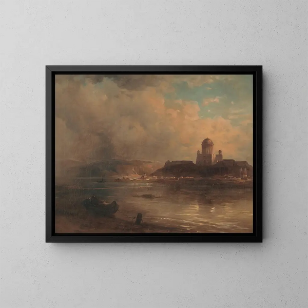 Basilique d'Esztergom - Alexander Brodszky — framed artwork on a wall