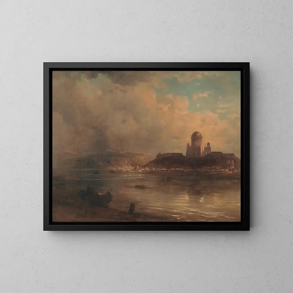 Basilique d'Ostrihom - Alexander Brodszky — framed artwork on a wall