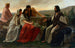 Christus en vrouwen - Alexander Demetrius Goltz — weergave van het kunstwerk