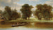 Vissers op de Theems bij Twickenham - Alexander Frederick Rolfe — weergave van het kunstwerk