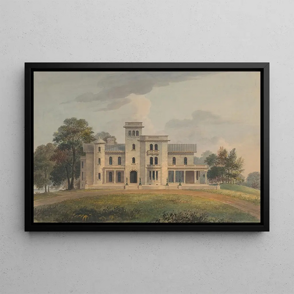 Alexander Jackson Davis - Grace Hill for Edwin C Litchfield Brooklyn New York front elevation.webp