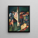 L'église III St. Andreas à Klausen Tyrol du Sud - Alexander Kanoldt — ingelijst kunstwerk aan de muur