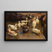 Richting de oever - Alexander Koester — ingelijst kunstwerk aan de muur