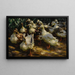 van Kanaries in de Zon (Casconflict) - Alexander Koester — ingelijst kunstwerk aan de muur