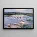 Eenden aan de rand van het meer - Alexander Koester — ingelijst kunstwerk aan de muur
