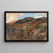 Vents de foehn dans la vallée de l'Isarco - Alexander Koester — ingelijst kunstwerk aan de muur