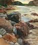 L'Isarco in Zuid-Tirol - Alexander Koester — weergave van het kunstwerk