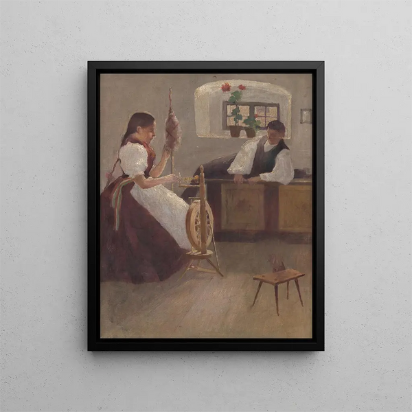 Thread - Alexander Kubnyi — framed artwork on a wall