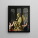 Het cultus van Cupido - Alexander Roslin — ingelijst kunstwerk aan de muur